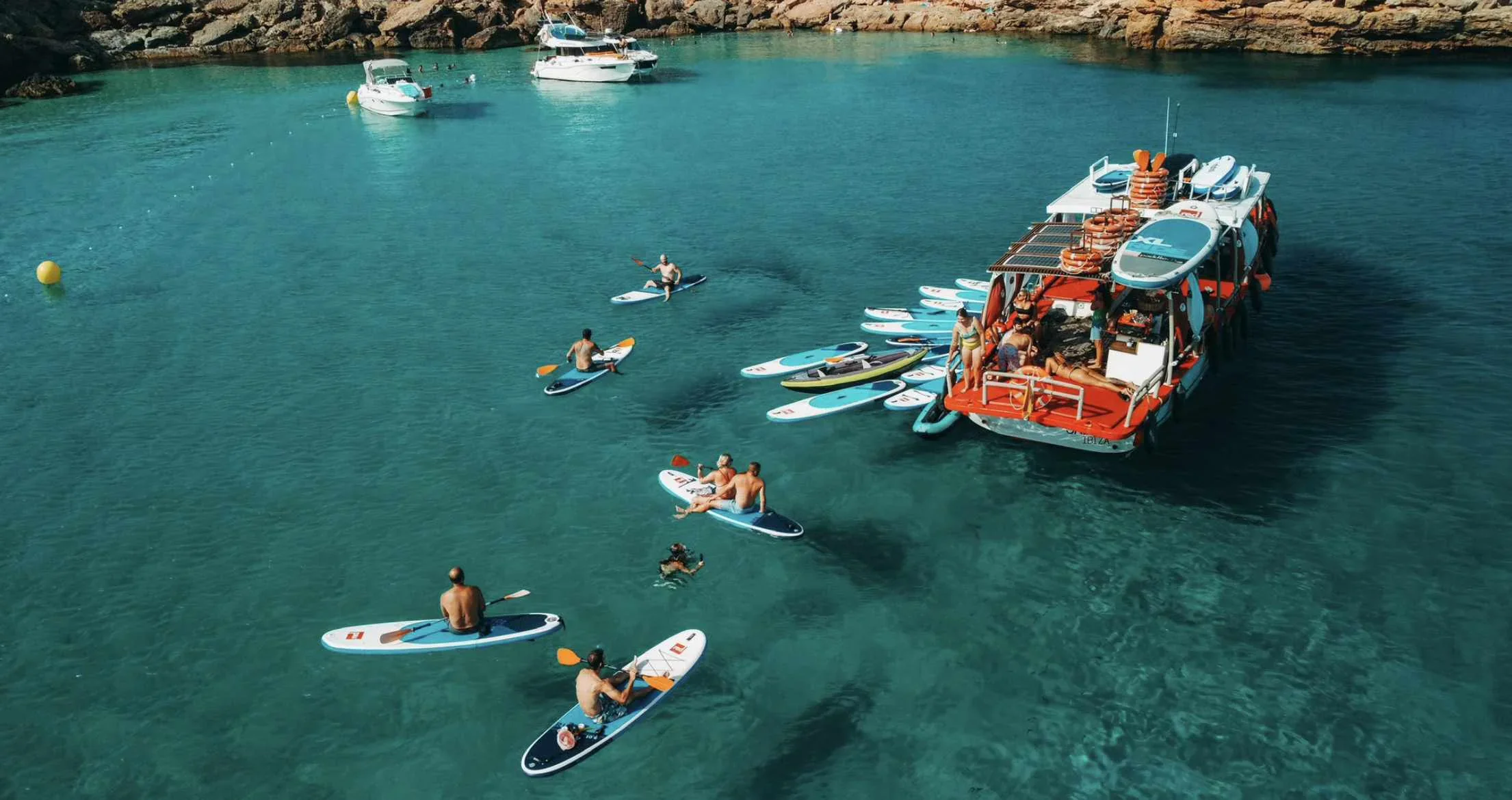 Salvador Ibiza dagtocht op zee